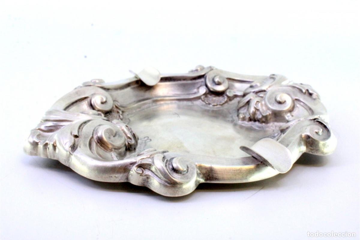 Antig&uuml;edades: Cenicero de plata - Foto 4