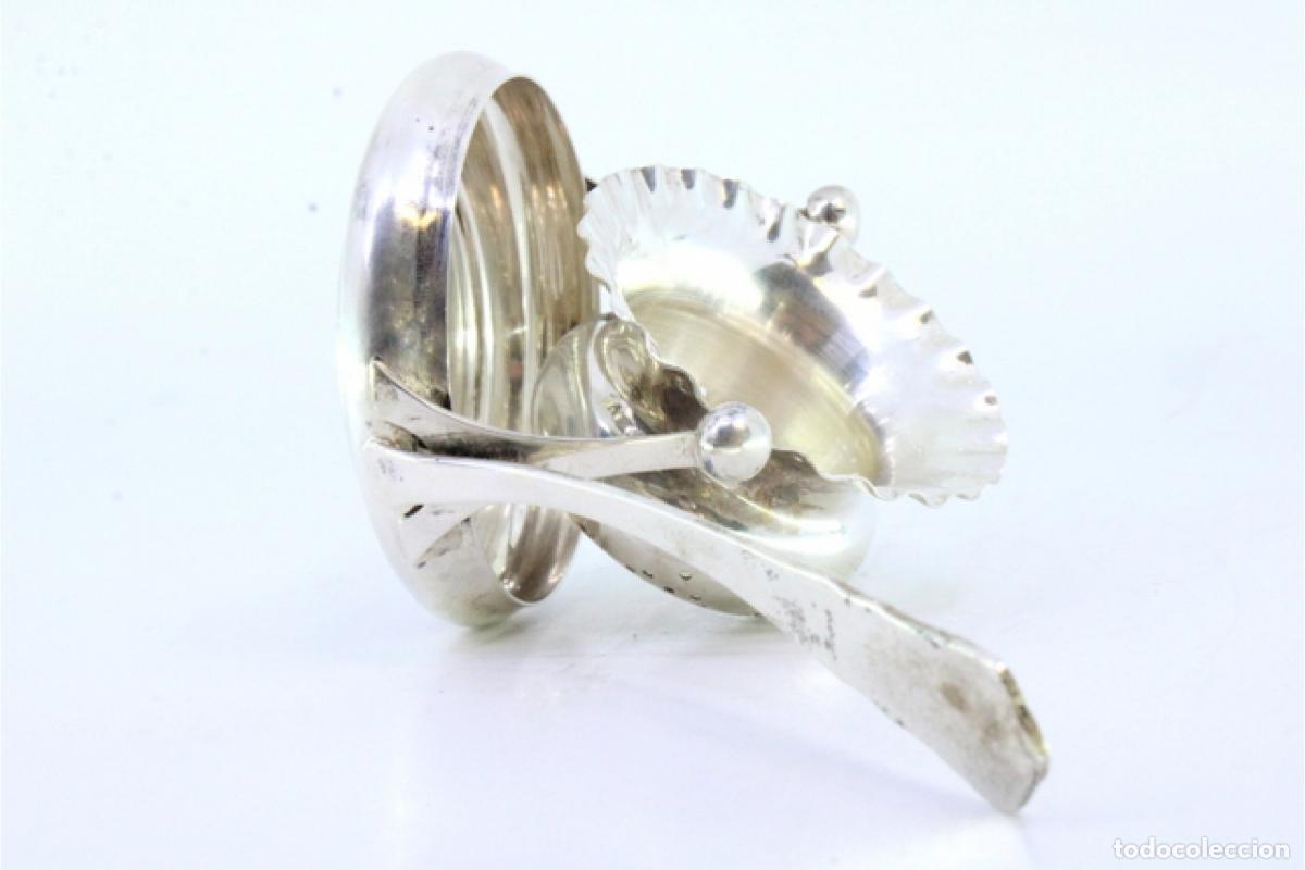 Antig&uuml;edades: Colador de t&eacute;, en plata - Foto 2
