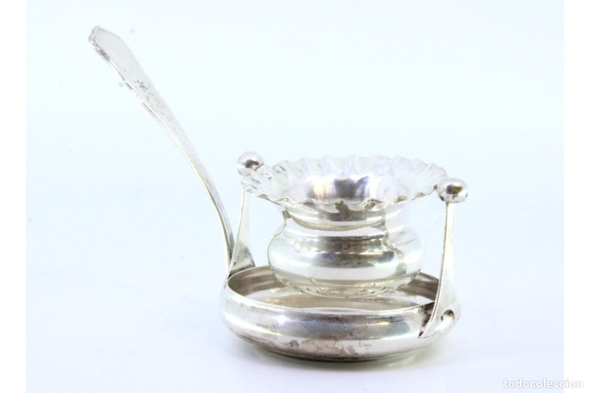 Antig&uuml;edades: Colador de t&eacute;, en plata - Foto 5