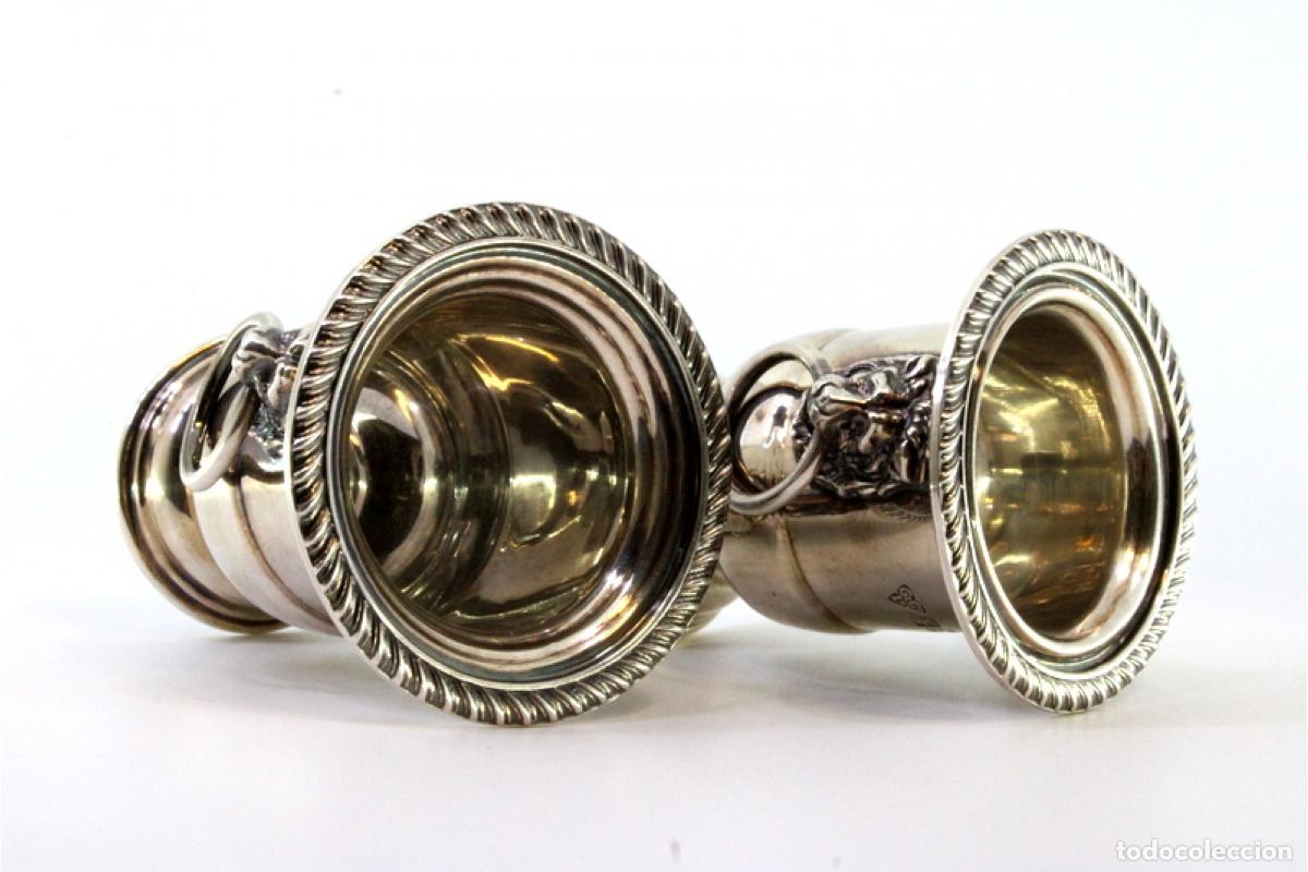 Antig&uuml;edades: Conjunto de urnas de plata - Foto 6