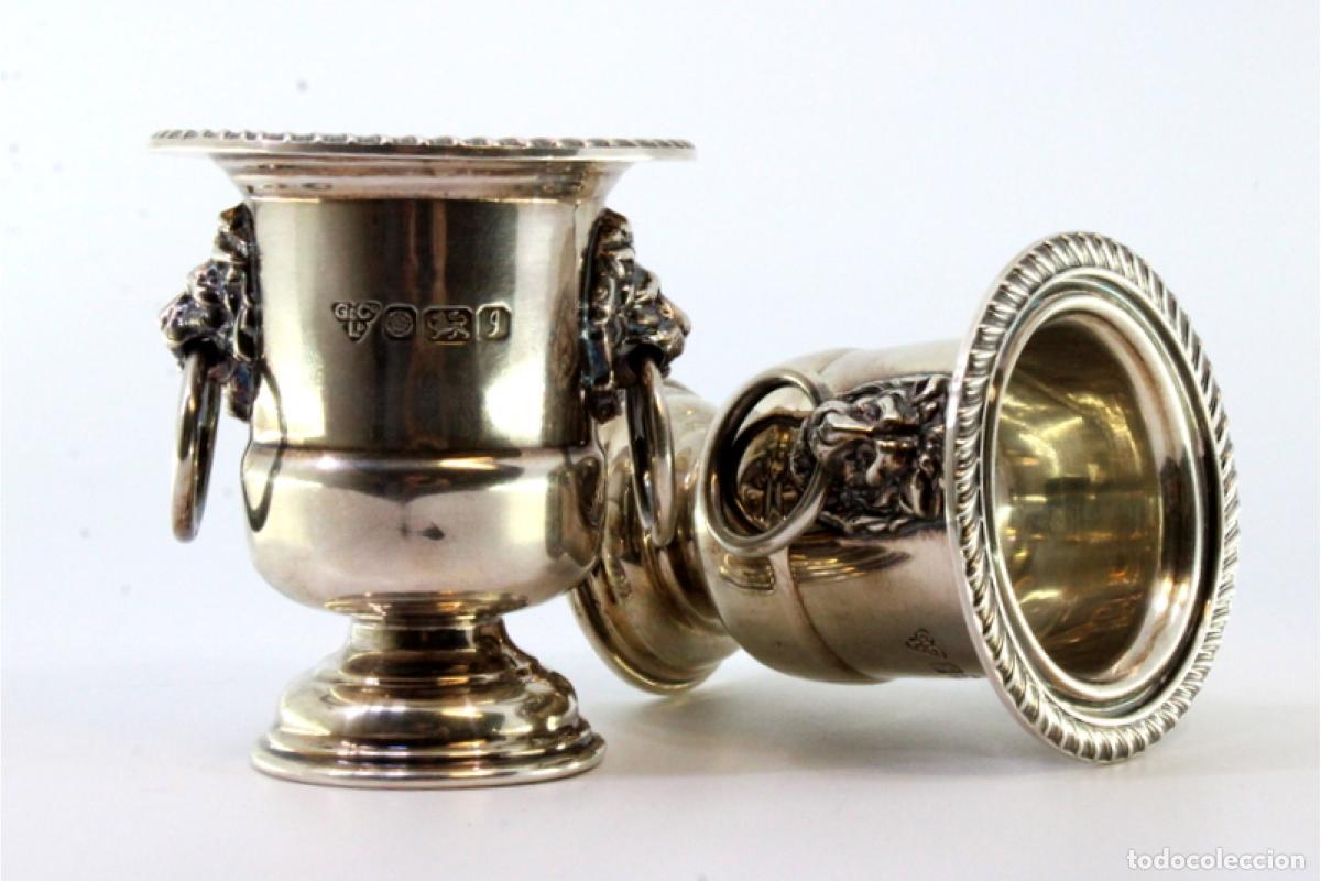 Antig&uuml;edades: Conjunto de urnas de plata - Foto 7