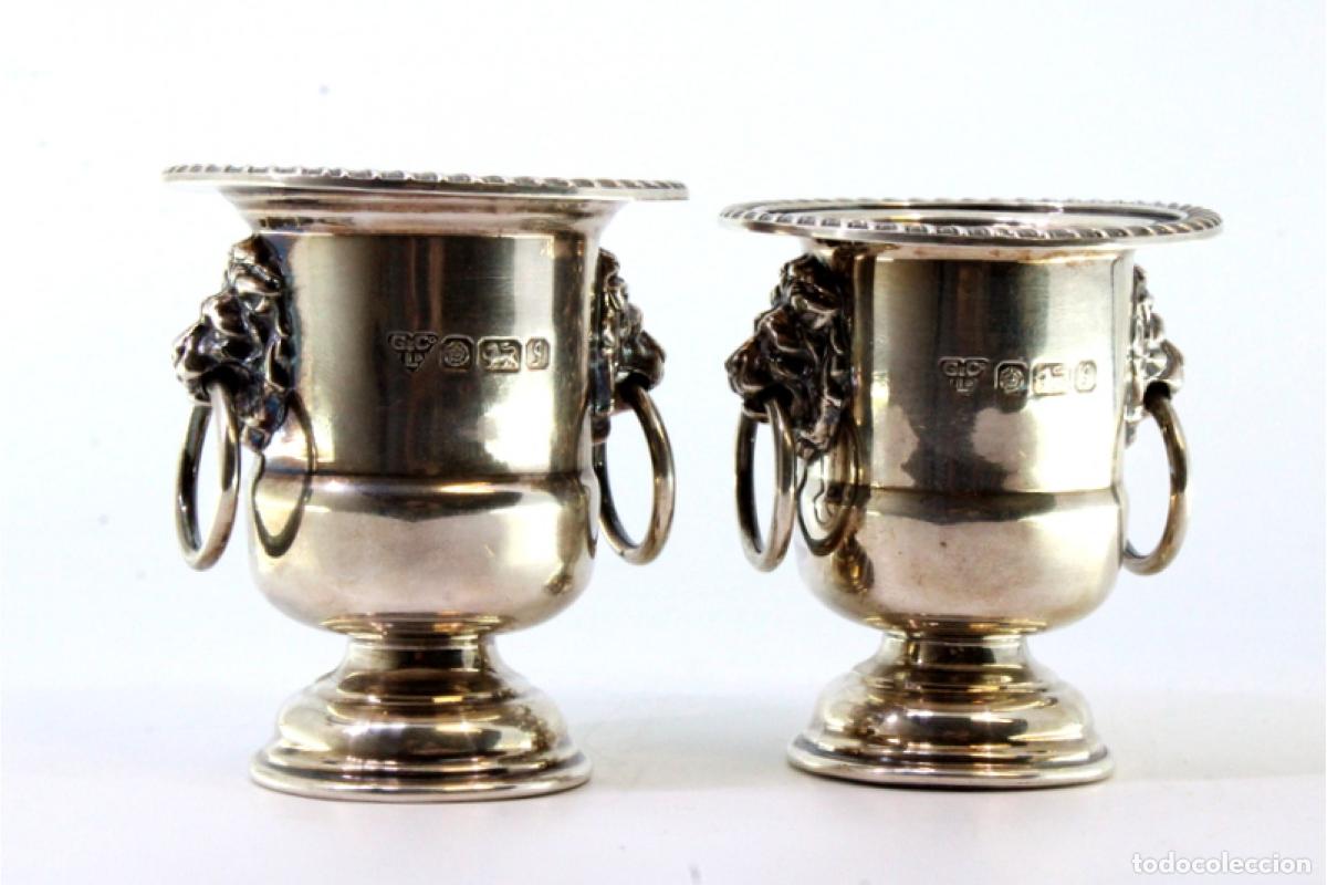 Antig&uuml;edades: Conjunto de urnas de plata - Foto 8