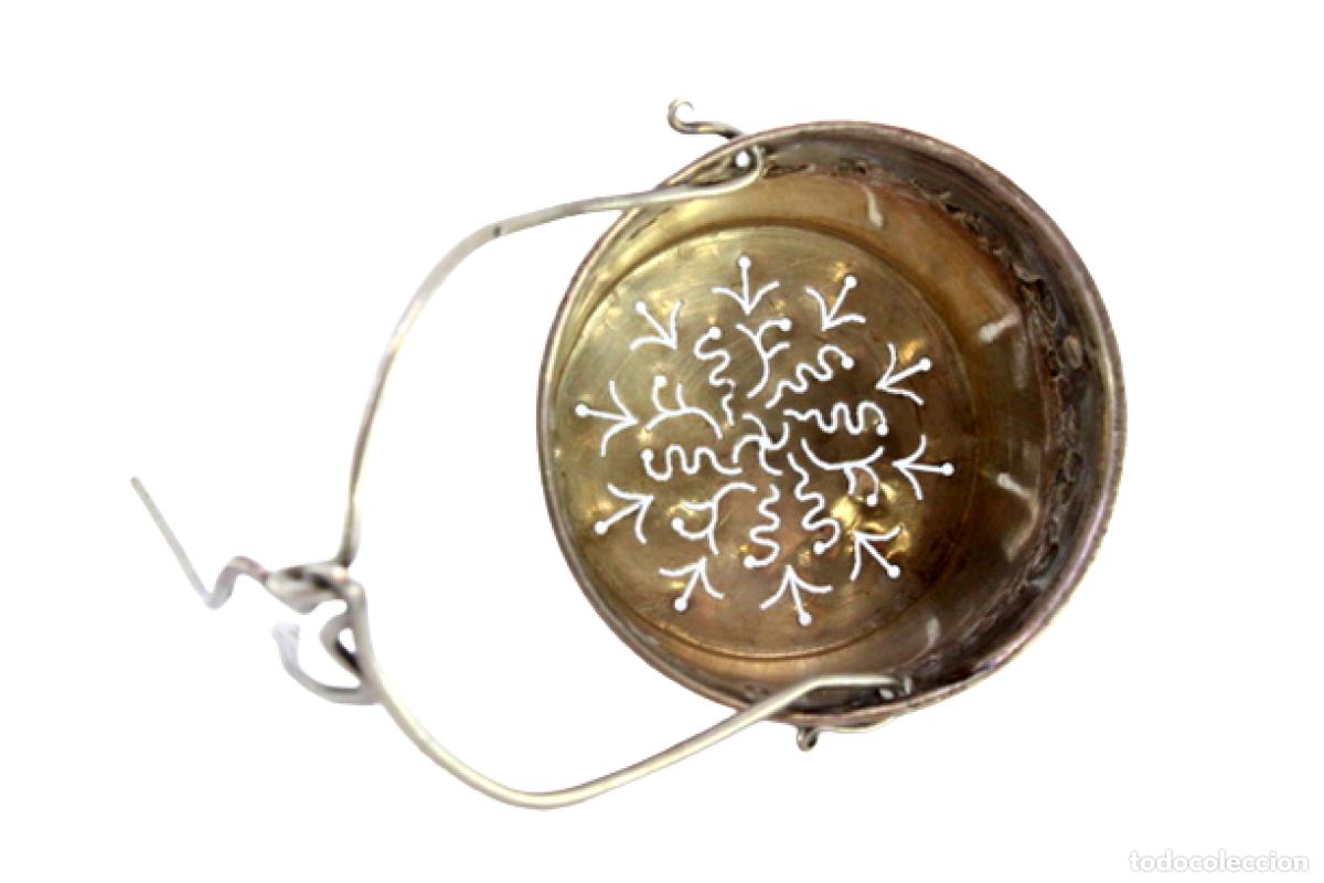 Antiquit&auml;ten: Colador de t&eacute;, en plata