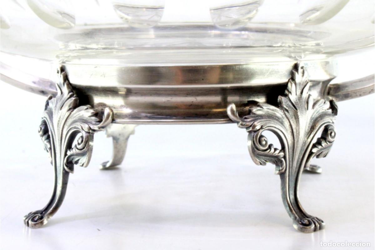 Antig&uuml;edades: Frutero de plata - Foto 3