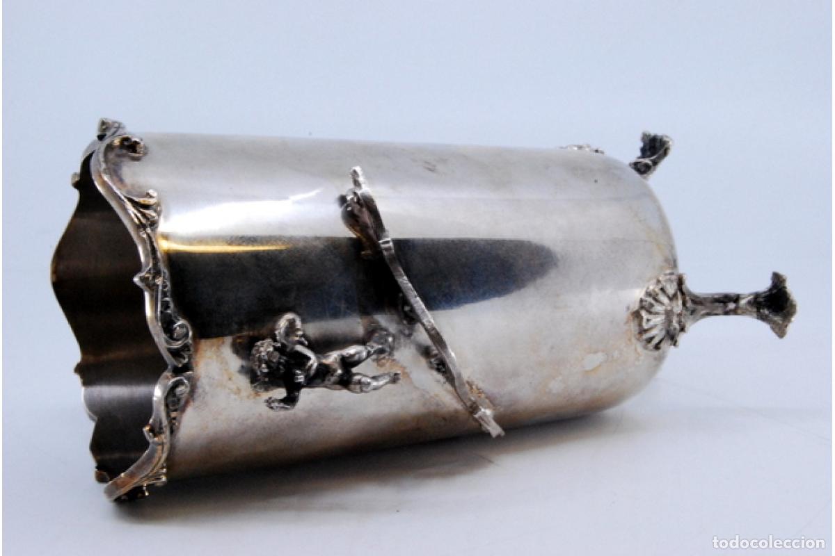 Antig&uuml;edades: Maceta de plata - Foto 3
