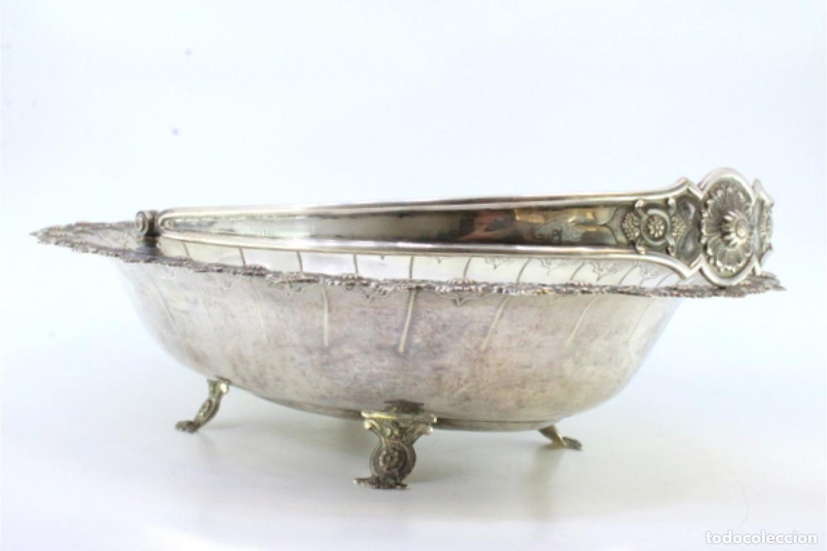 Antig&uuml;edades: Frutero de plata - Foto 8