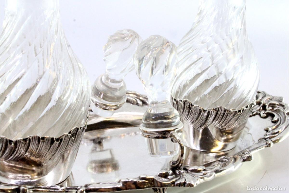 Antig&uuml;edades: Vinagreras de altar, en plata - Foto 2