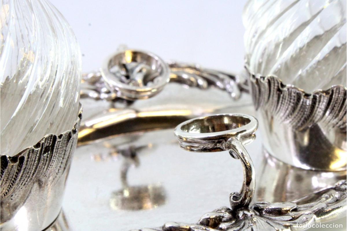 Antig&uuml;edades: Vinagreras de altar, en plata - Foto 3