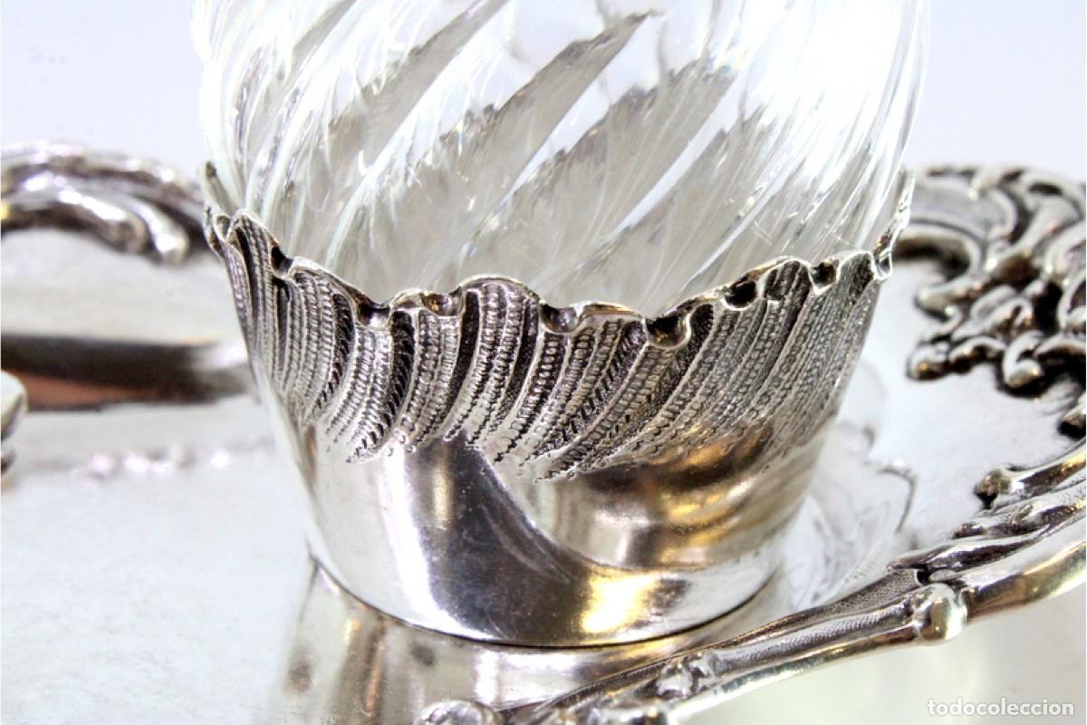 Antig&uuml;edades: Vinagreras de altar, en plata - Foto 4