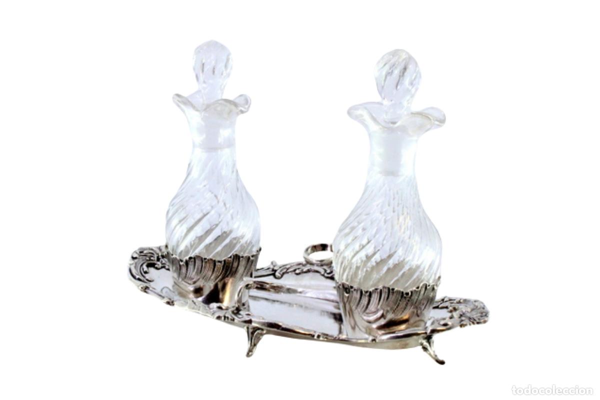 Antig&uuml;edades: Vinagreras de altar, en plata - Foto 1