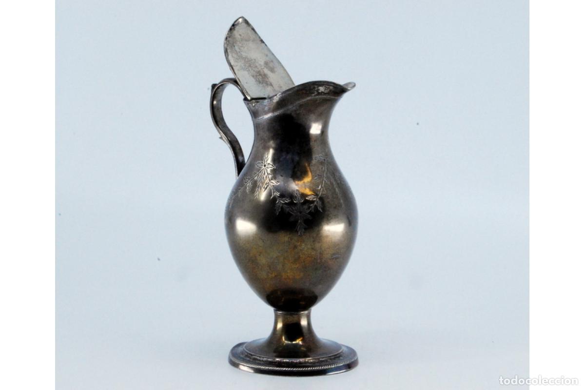 Antig&uuml;edades: Vinagrera de altar, en plata - Foto 5