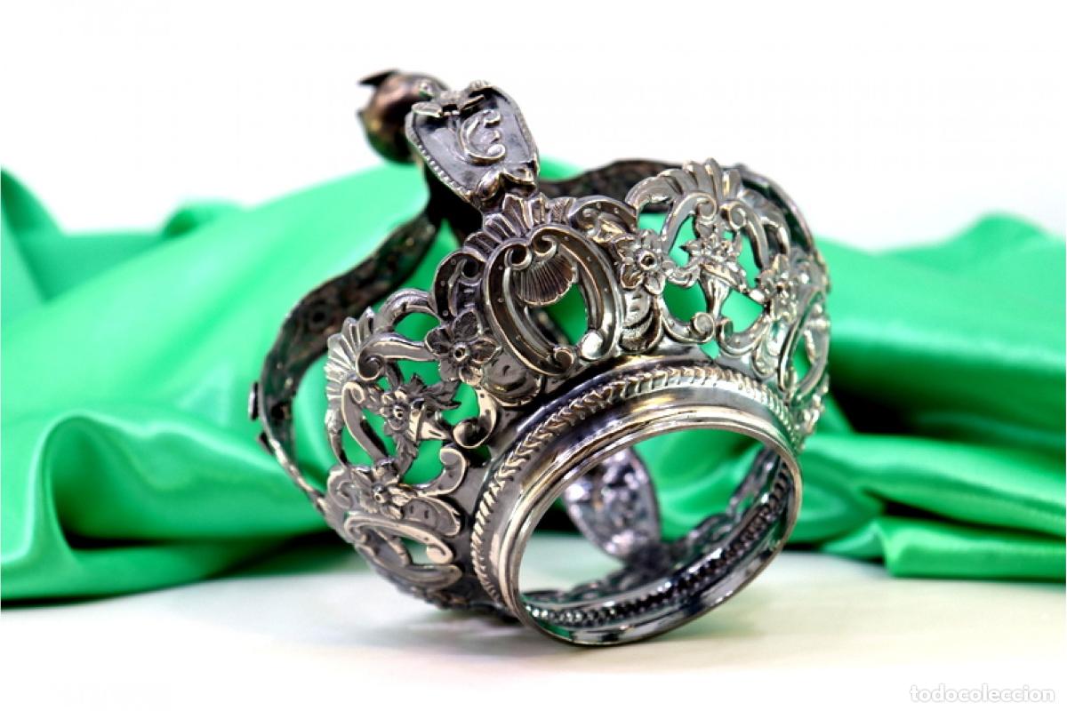 Antig&uuml;edades: Corona de plata - Foto 2