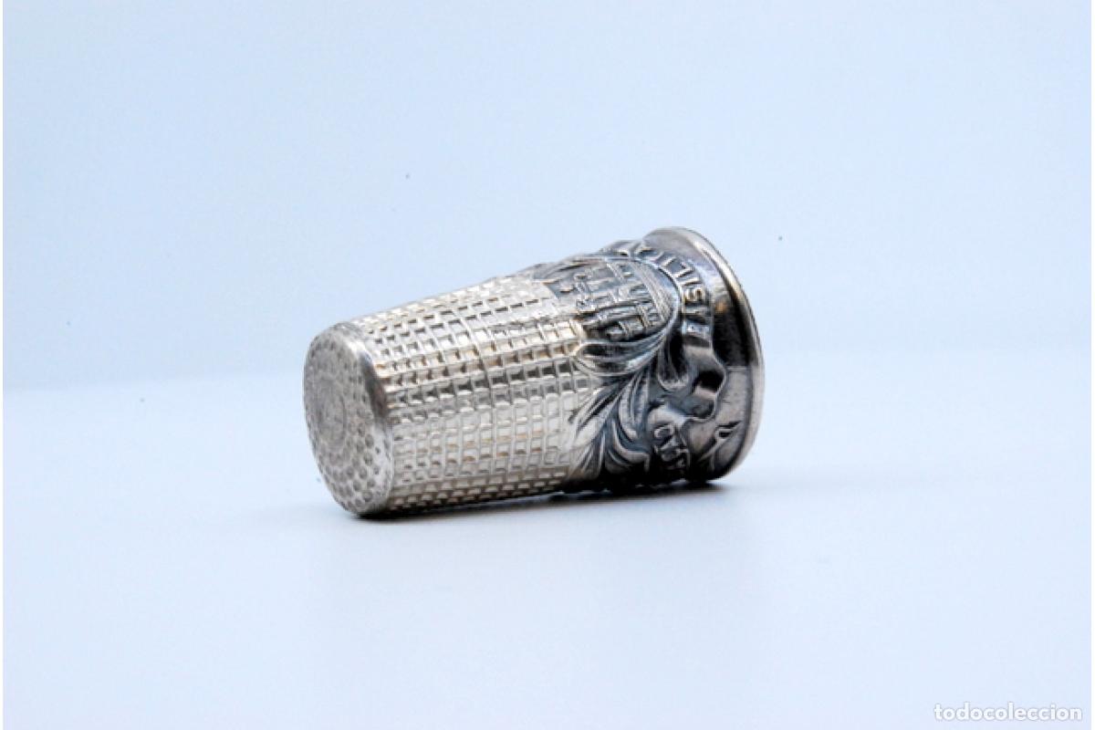 Antig&uuml;edades: dedal de plata - Foto 2