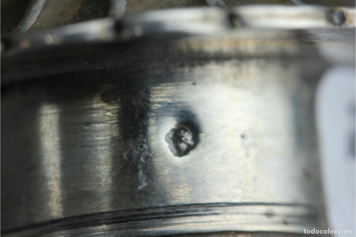 Antig&uuml;edades: Juego de vinagreras de plata - Foto 5