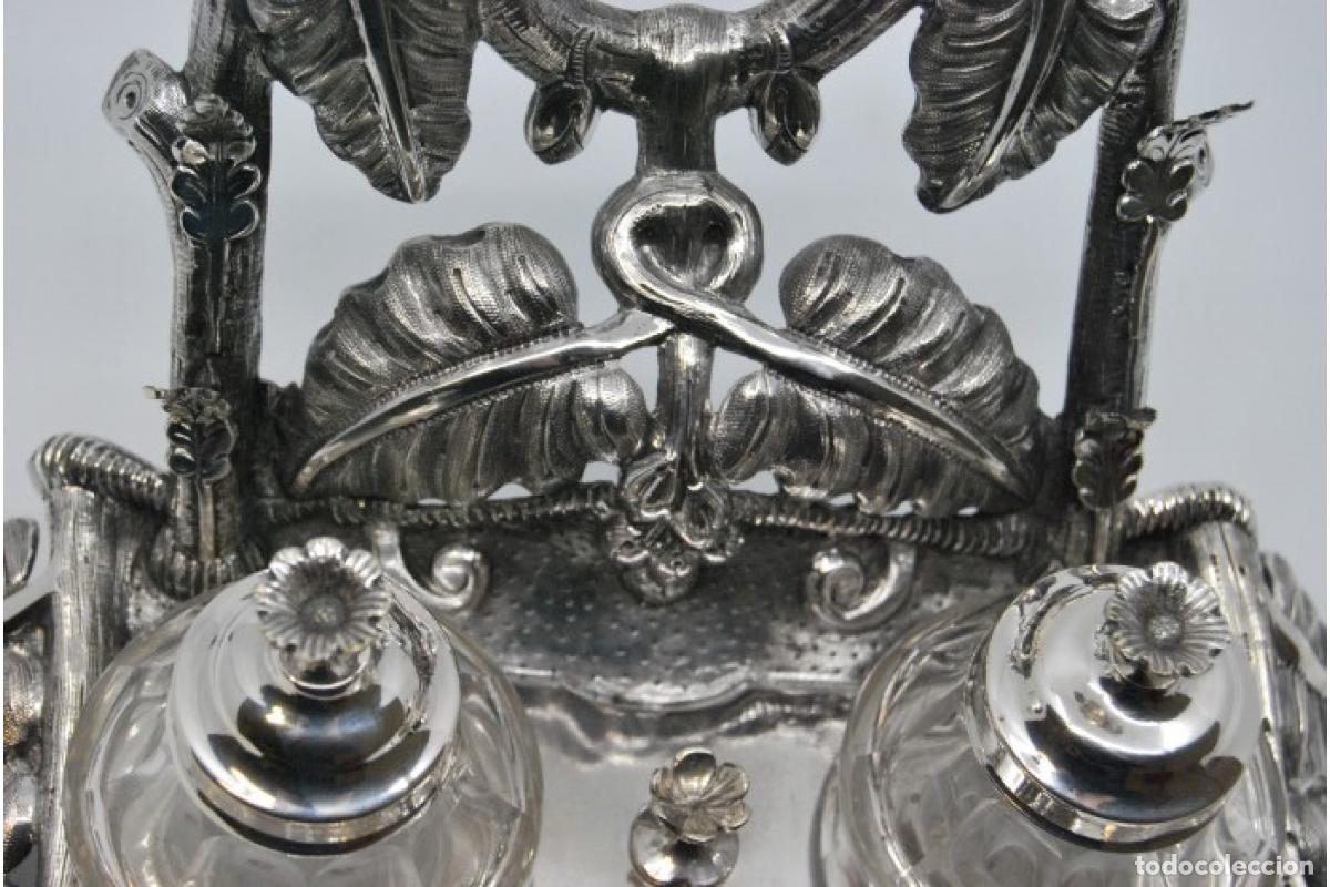 Antig&uuml;edades: tintero de plata - Foto 2