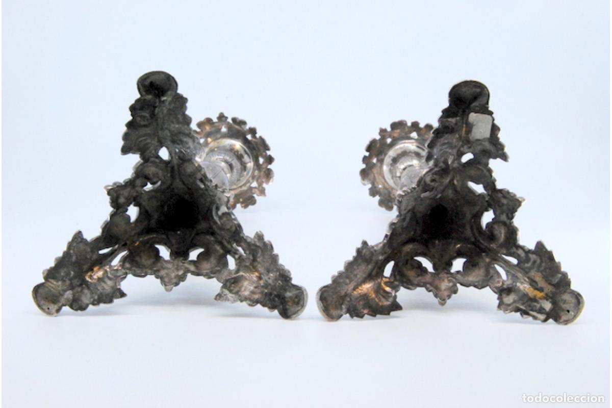 Antig&uuml;edades: Candelabros de plata - Foto 7