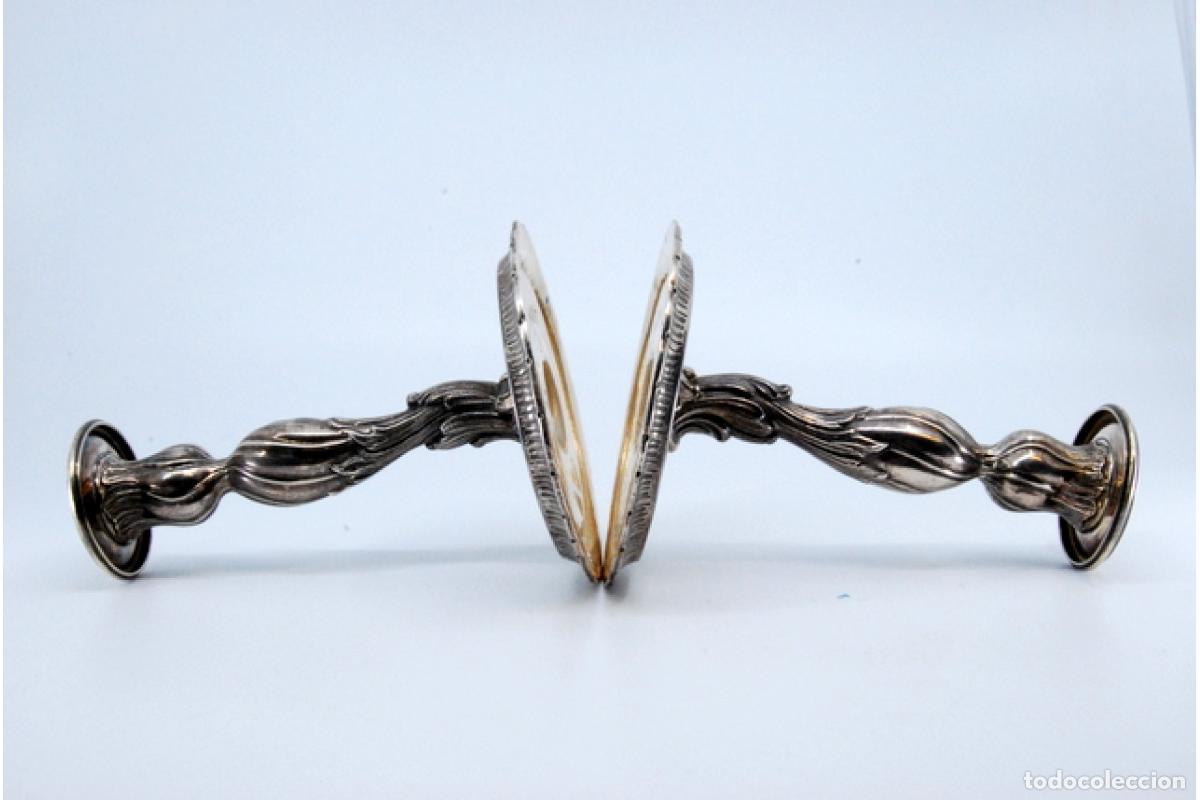 Antig&uuml;edades: Candelabros de plata - Foto 2