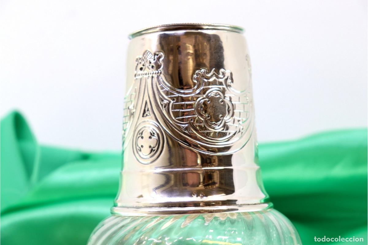 Antig&uuml;edades: Botella de noche, con plata. - Foto 3