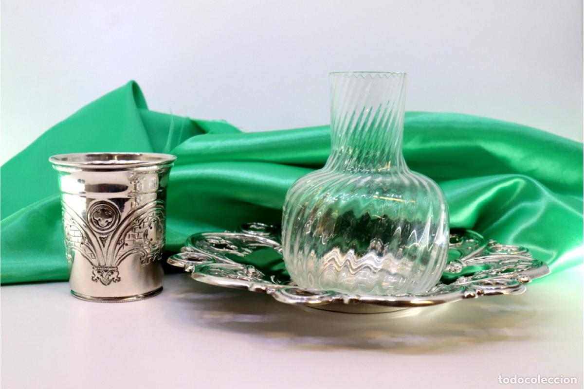 Antig&uuml;edades: Botella de noche, con plata. - Foto 5