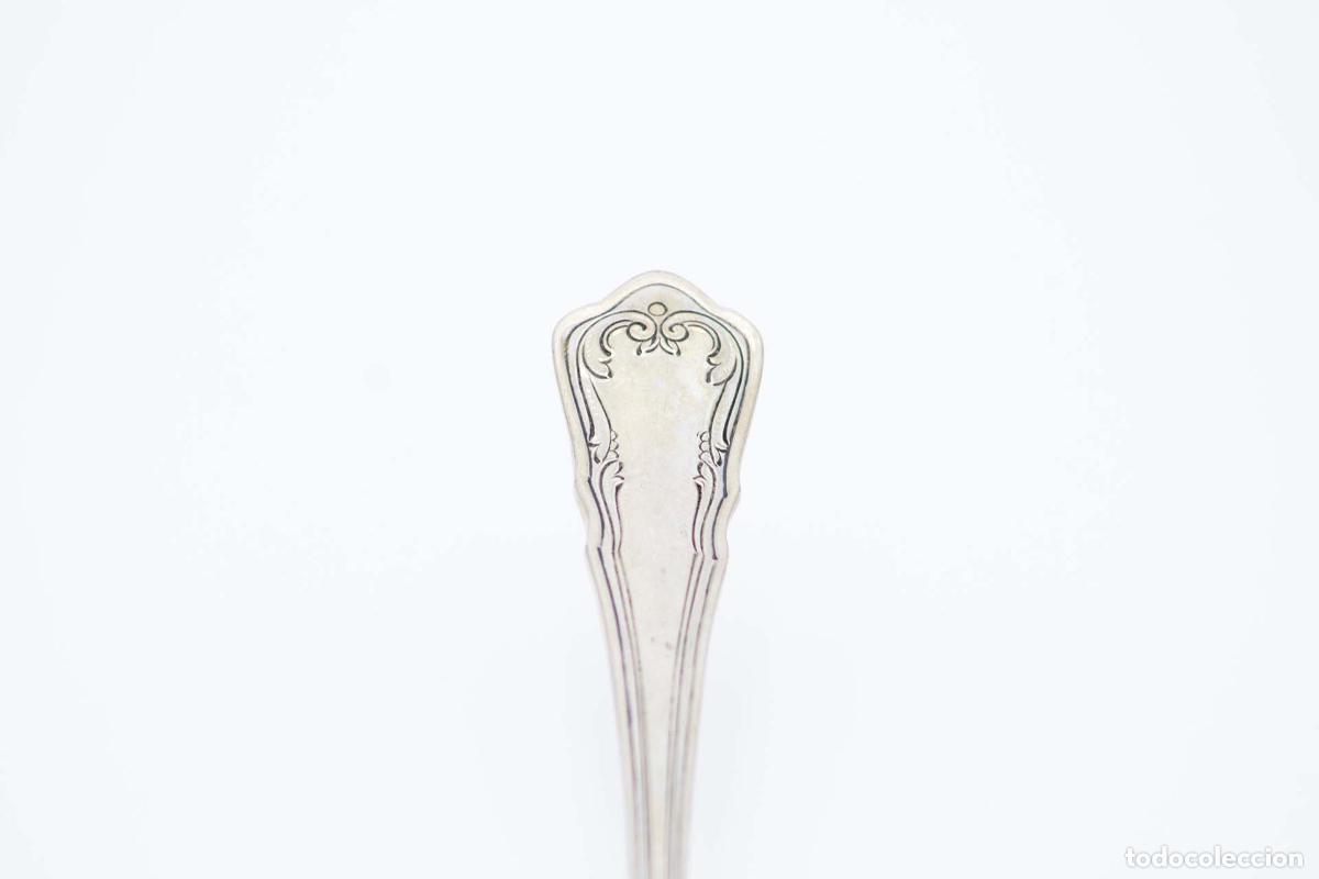 Antig&uuml;edades: Esp&aacute;tula de plata, para servir pasteles. - Foto 2