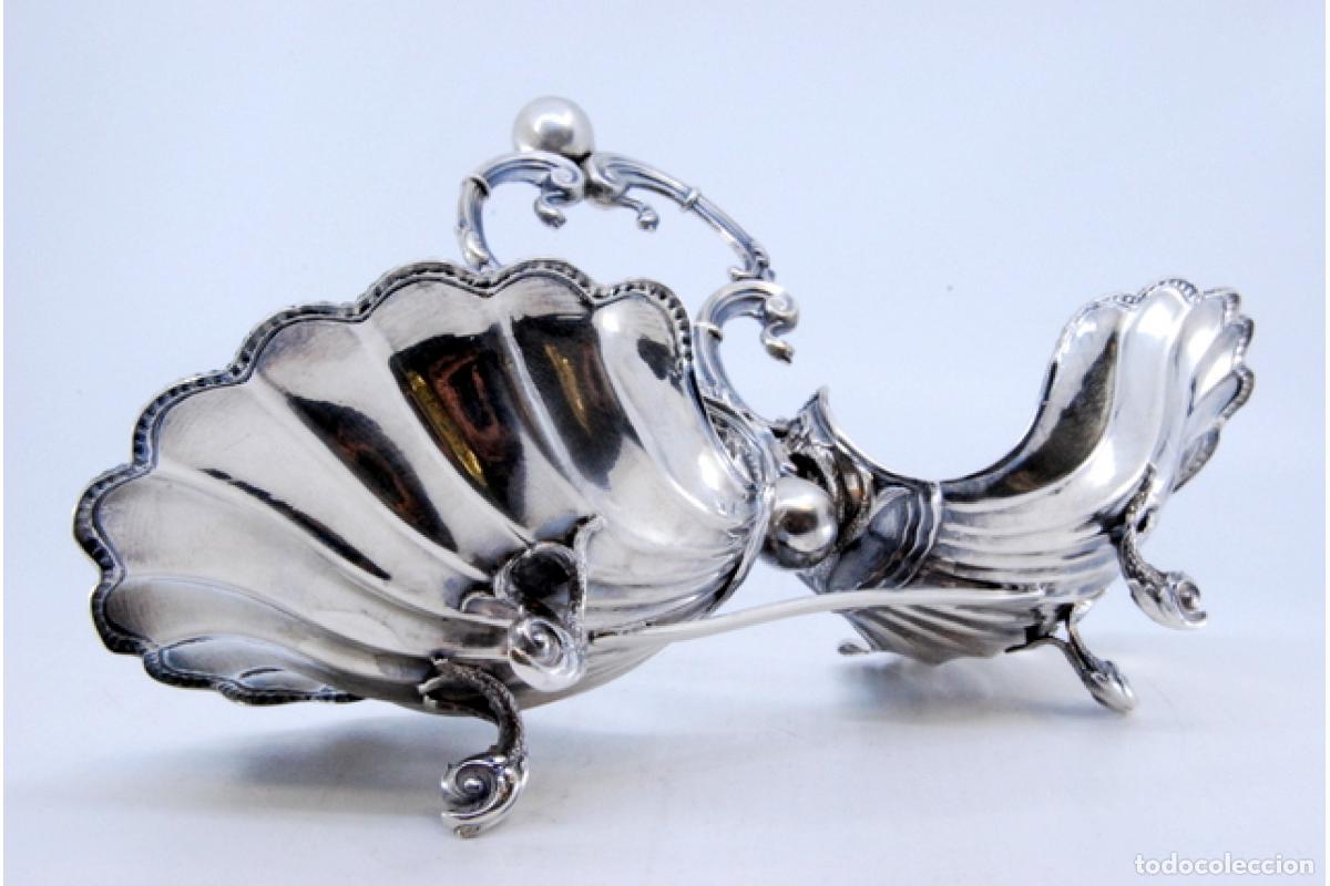 Antig&uuml;edades: especiero de plata - Foto 6