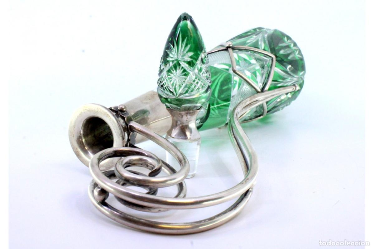 Antig&uuml;edades: Botella con plata - Foto 2