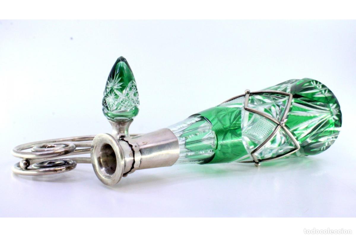 Antig&uuml;edades: Botella con plata - Foto 3
