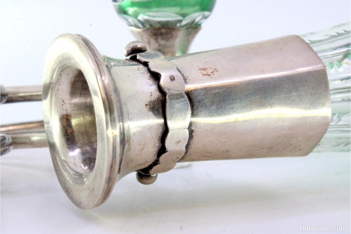 Antig&uuml;edades: Botella con plata - Foto 5