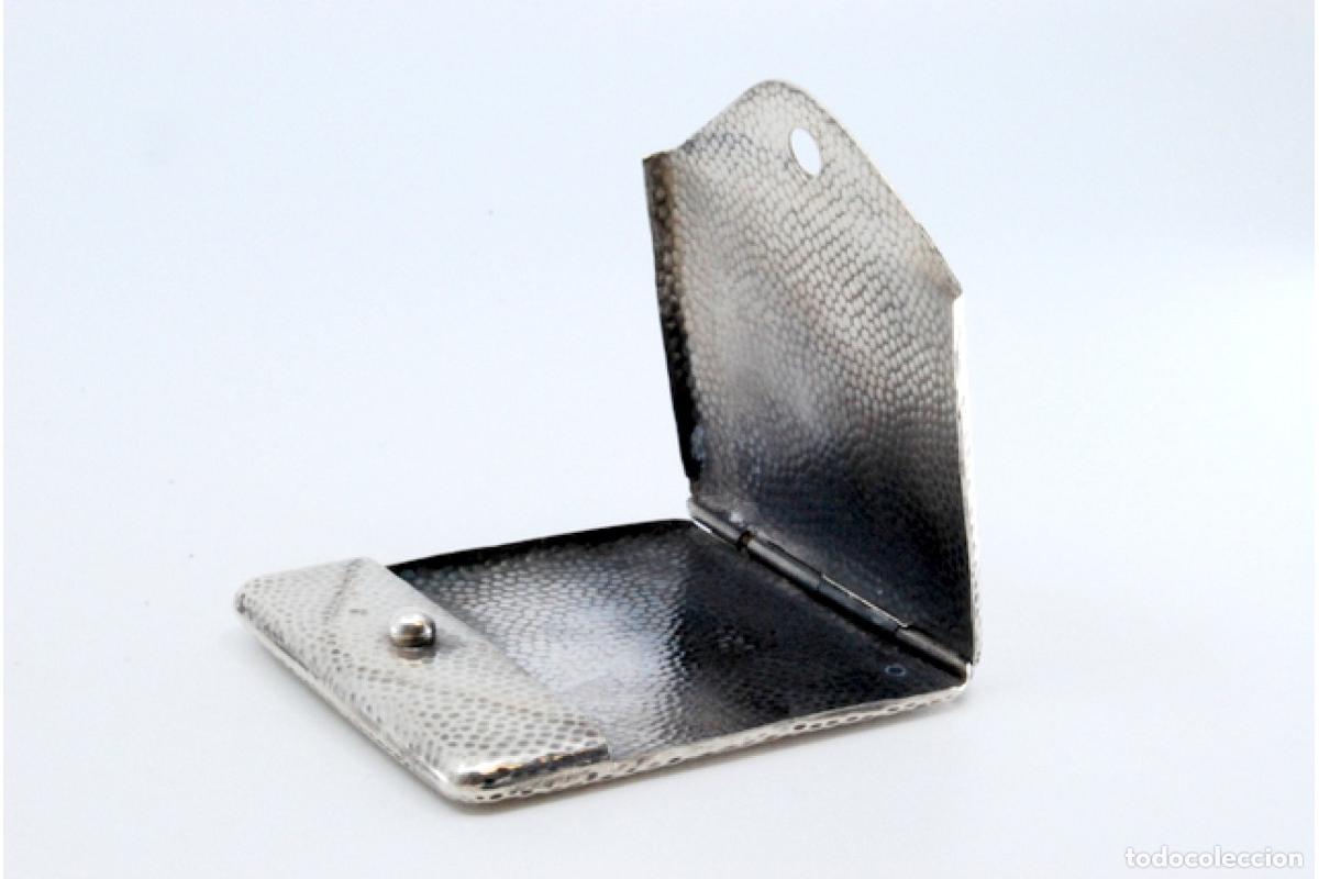 Antig&uuml;edades: Caja de cerillas de plata - Foto 4