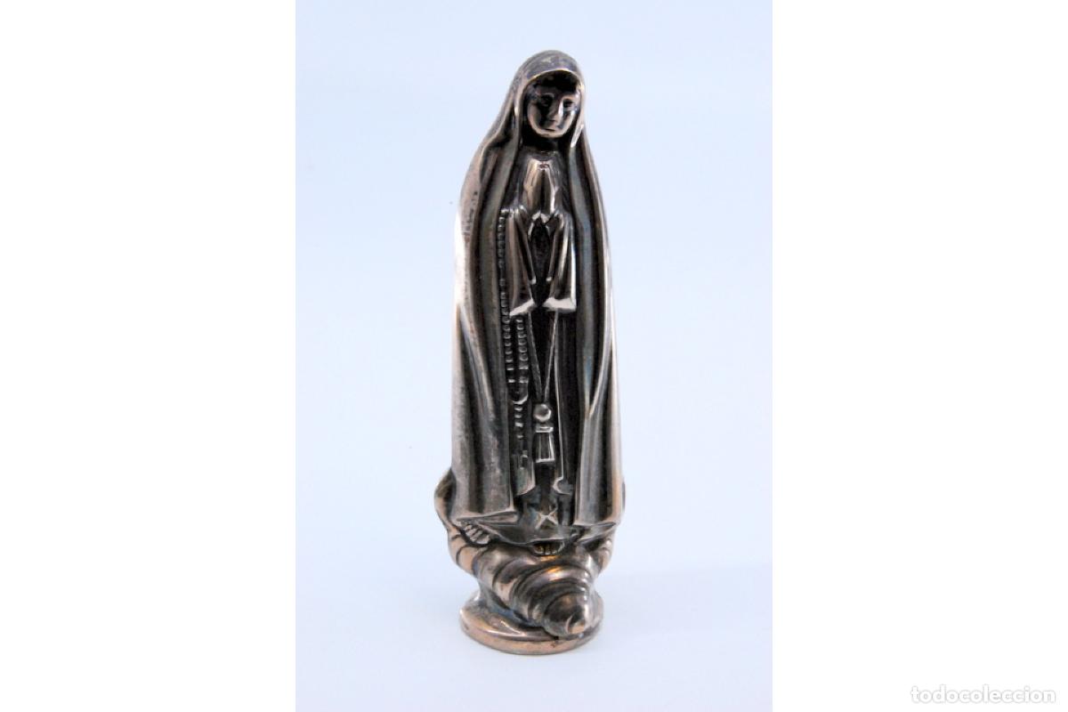 Antig&uuml;edades: Estatuilla de plata - Nuestra Se&ntilde;ora - Foto 4