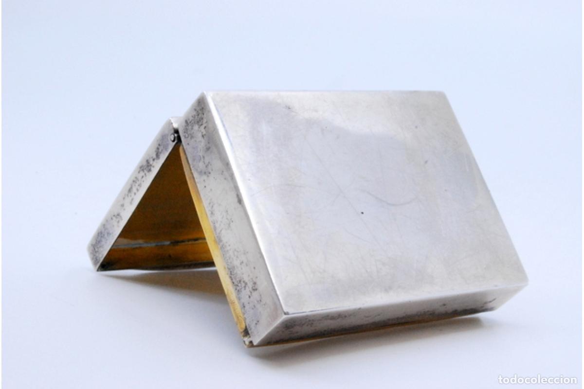 Antig&uuml;edades: Caja de rap&eacute;, en plata - Foto 4
