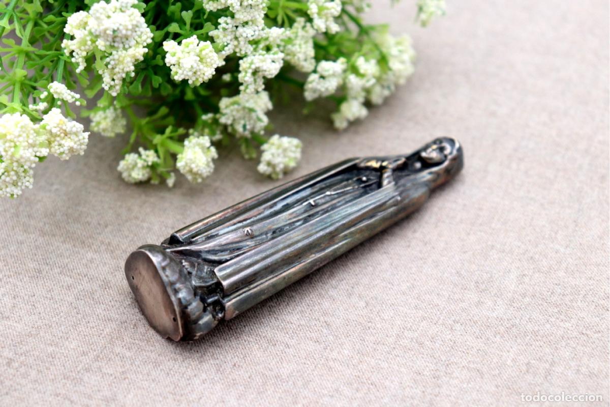 Antig&uuml;edades: Estatuilla de plata - Nuestra Se&ntilde;ora de F&aacute;tima - Foto 5