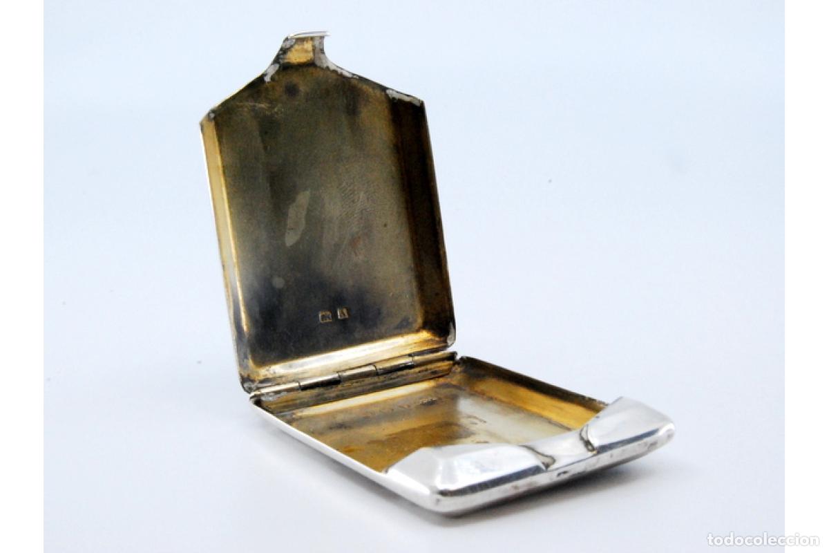 Antig&uuml;edades: Caja de cerillas de plata - Foto 4