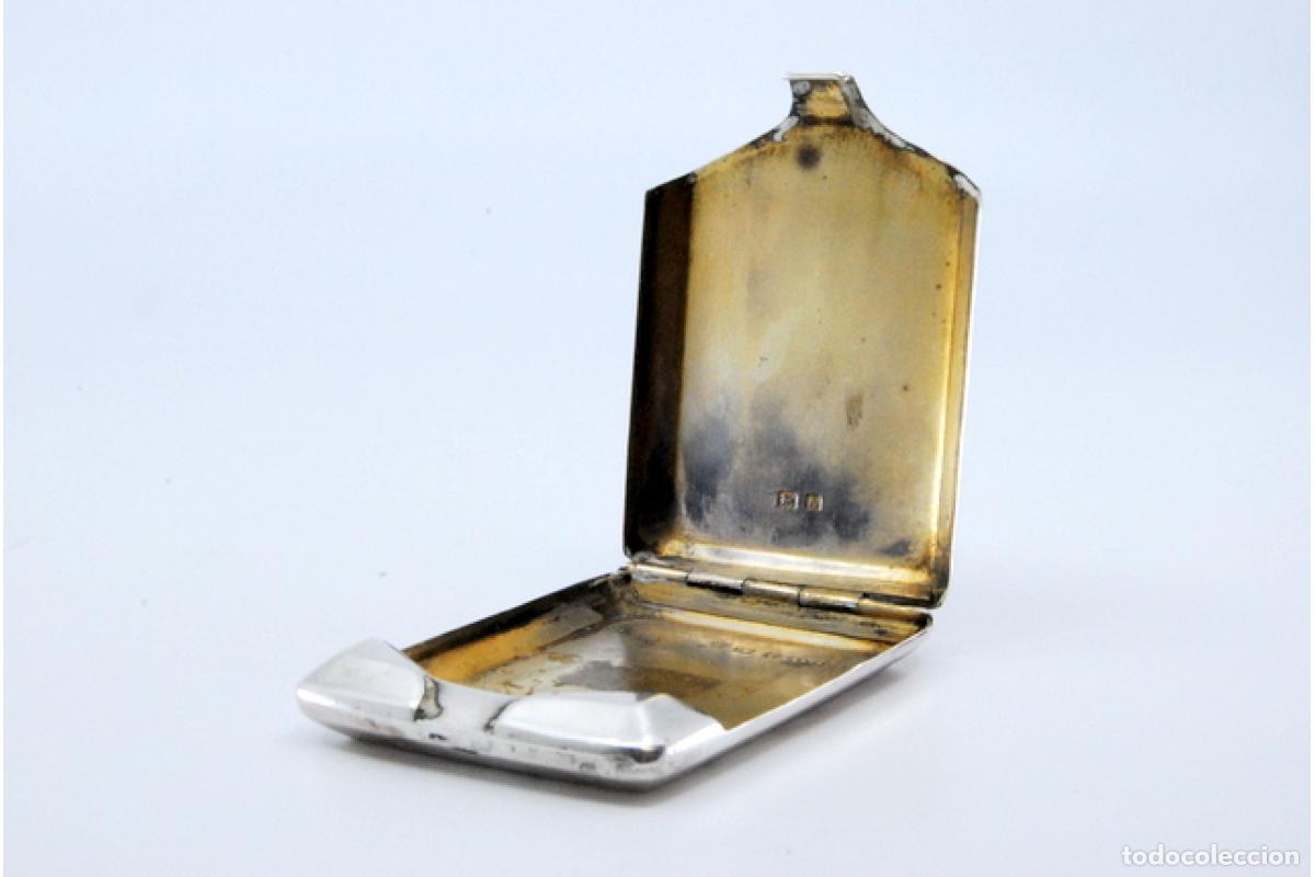Antig&uuml;edades: Caja de cerillas de plata - Foto 5