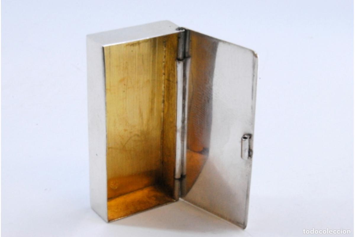 Antig&uuml;edades: Pastillero, en color plata - Foto 8