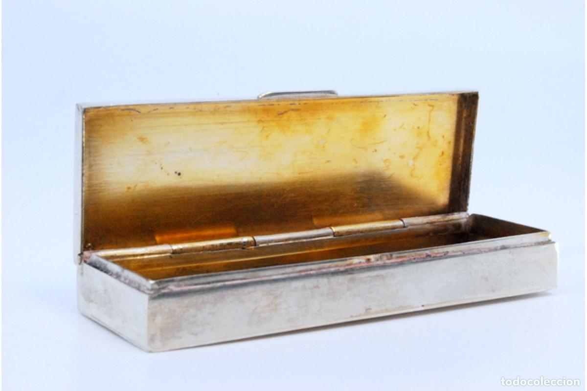 Antig&uuml;edades: Caja de rap&eacute;, en plata - Foto 6