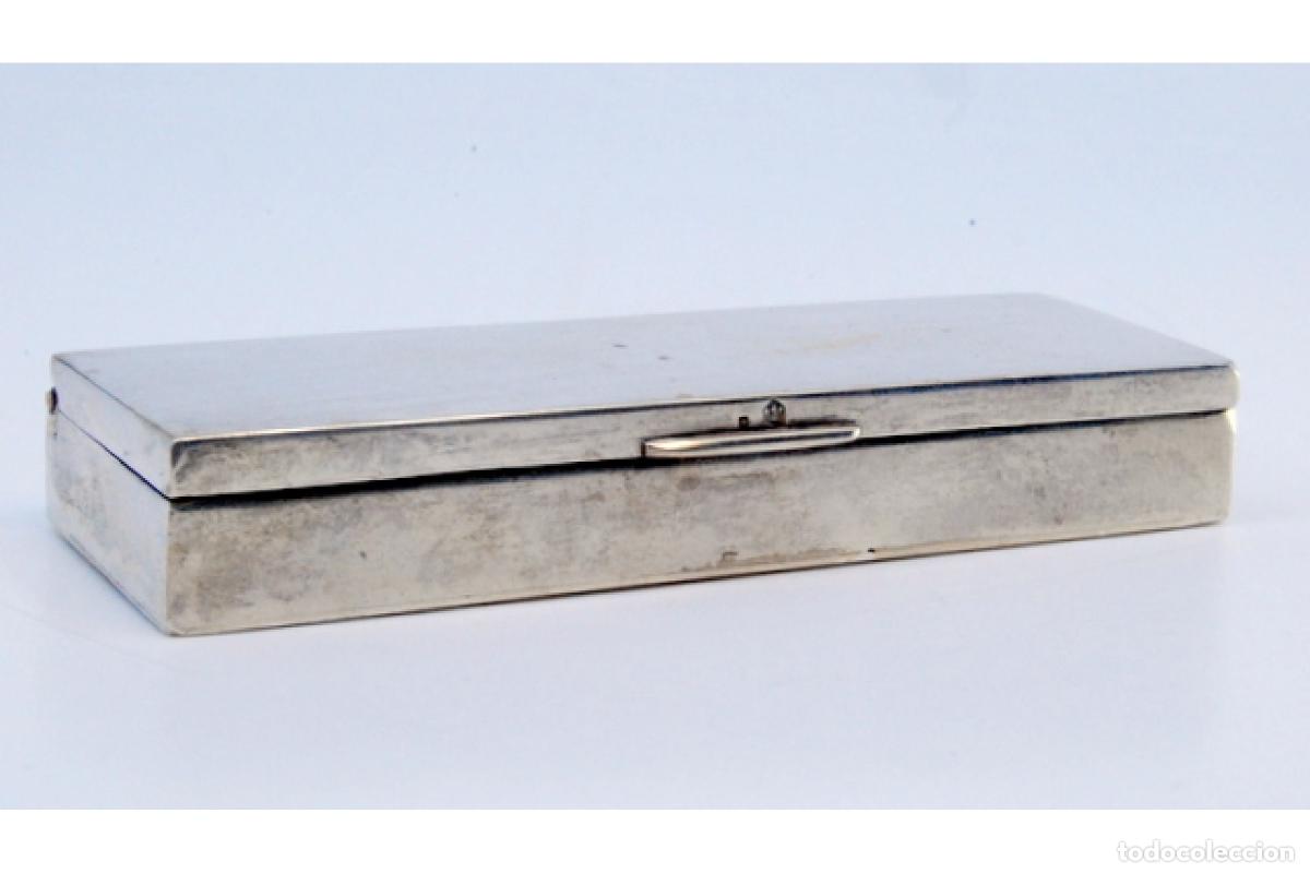 Antig&uuml;edades: Caja de rap&eacute;, en plata - Foto 9
