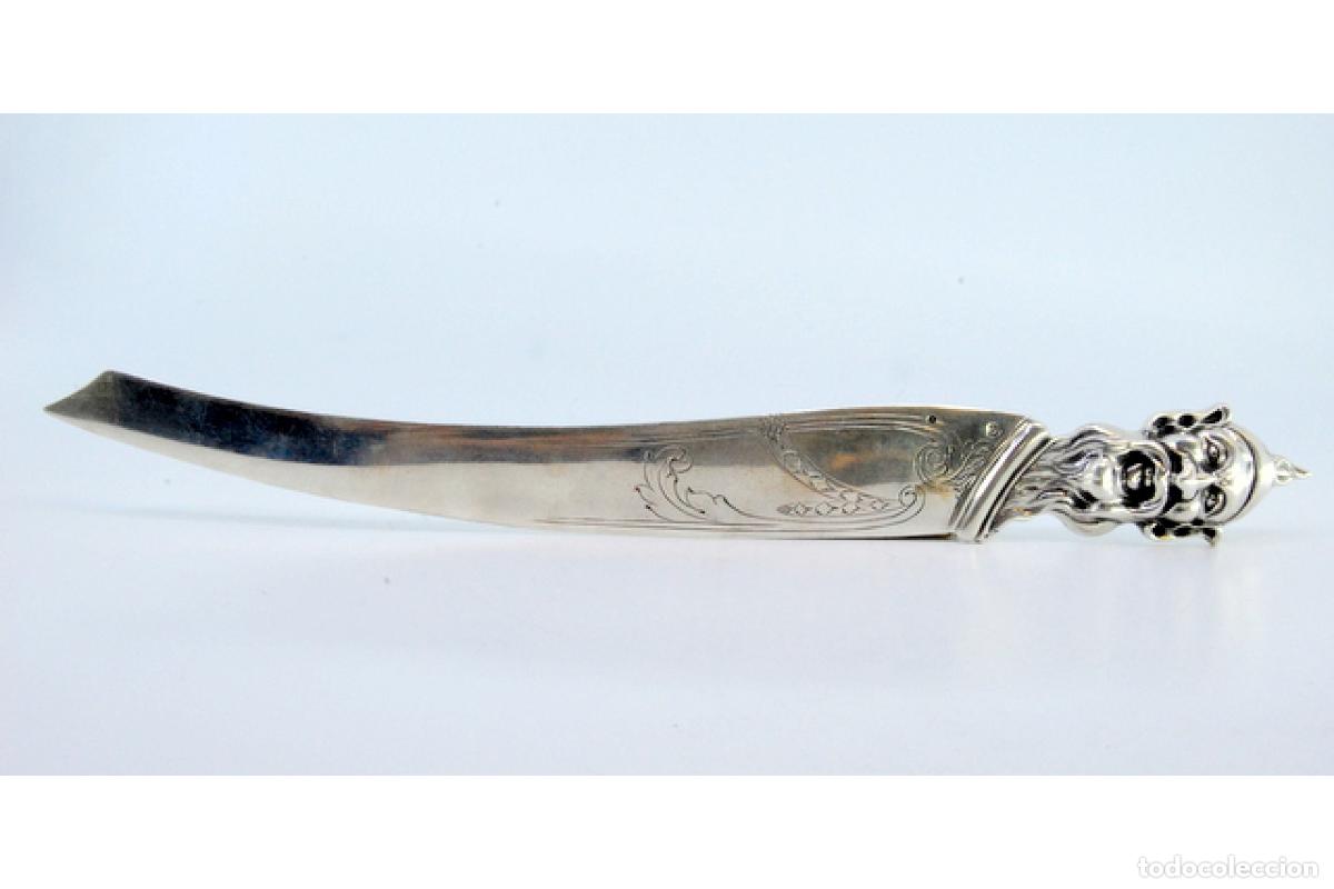 Antig&uuml;edades: Abrecartas de plata - Foto 3