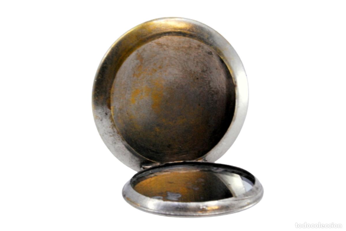 Antig&uuml;edades: Estuche de belleza plateado - Foto 1