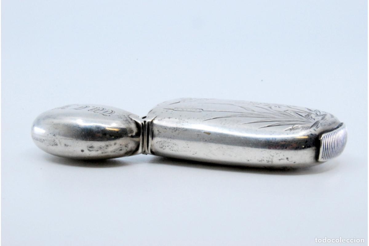 Antig&uuml;edades: Caja de cerillas de plata - Foto 7