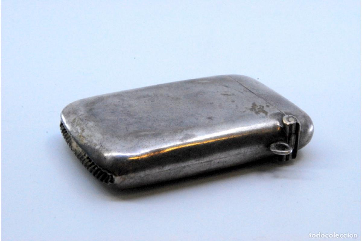 Antig&uuml;edades: Caja de cerillas de plata - Foto 8