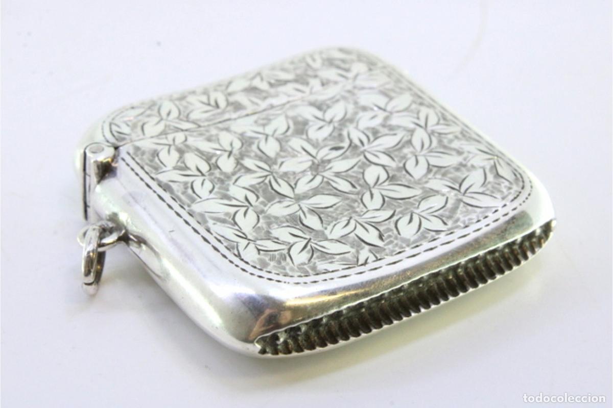 Antig&uuml;edades: Caja de cerillas de plata - Foto 4