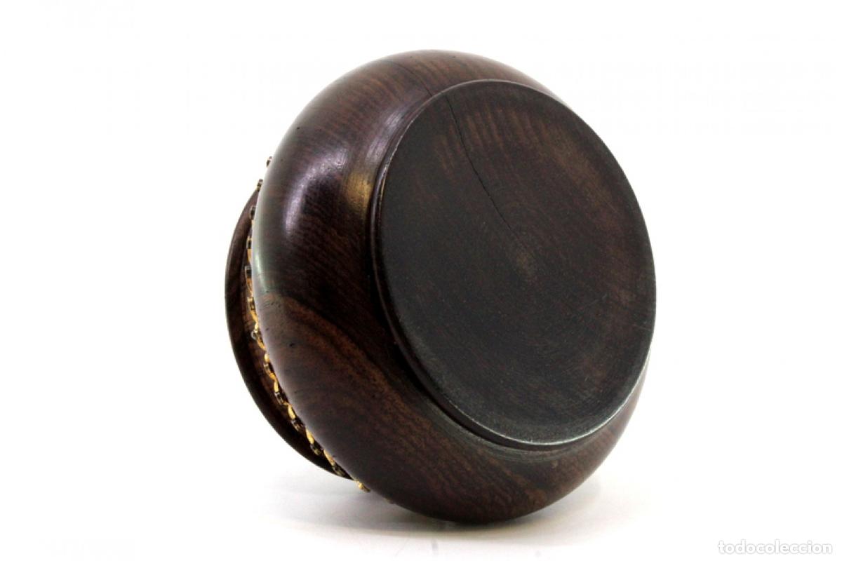 Antig&uuml;edades: Joyero, fabricado en madera y plata. - Foto 5