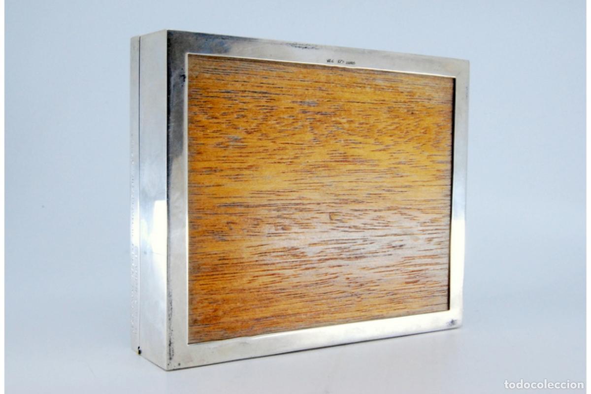 Antig&uuml;edades: Caja de tabaco, plata - Foto 3