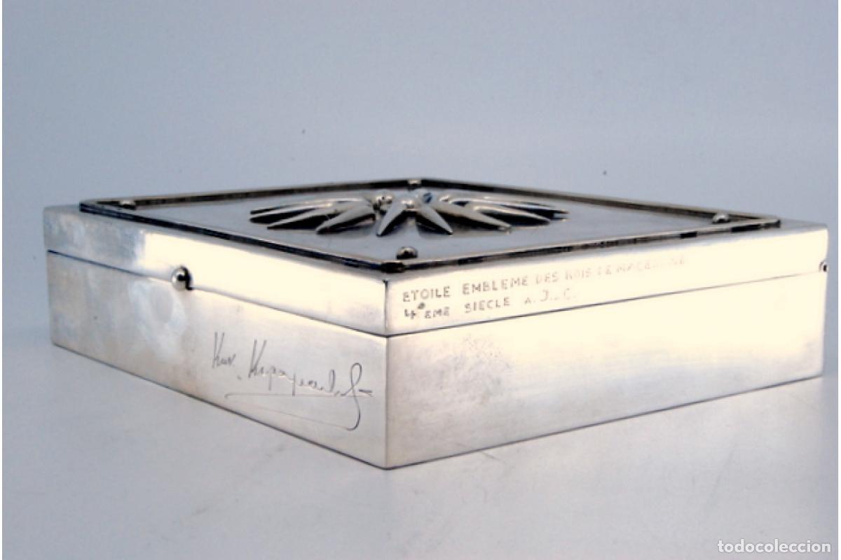 Antig&uuml;edades: Caja de tabaco, plata - Foto 4