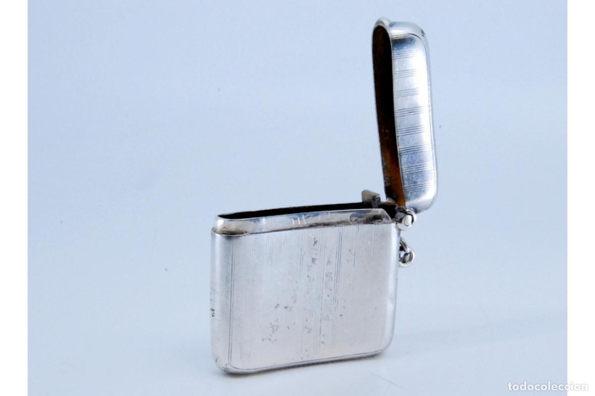 Antig&uuml;edades: Caja de cerillas de plata - Foto 9
