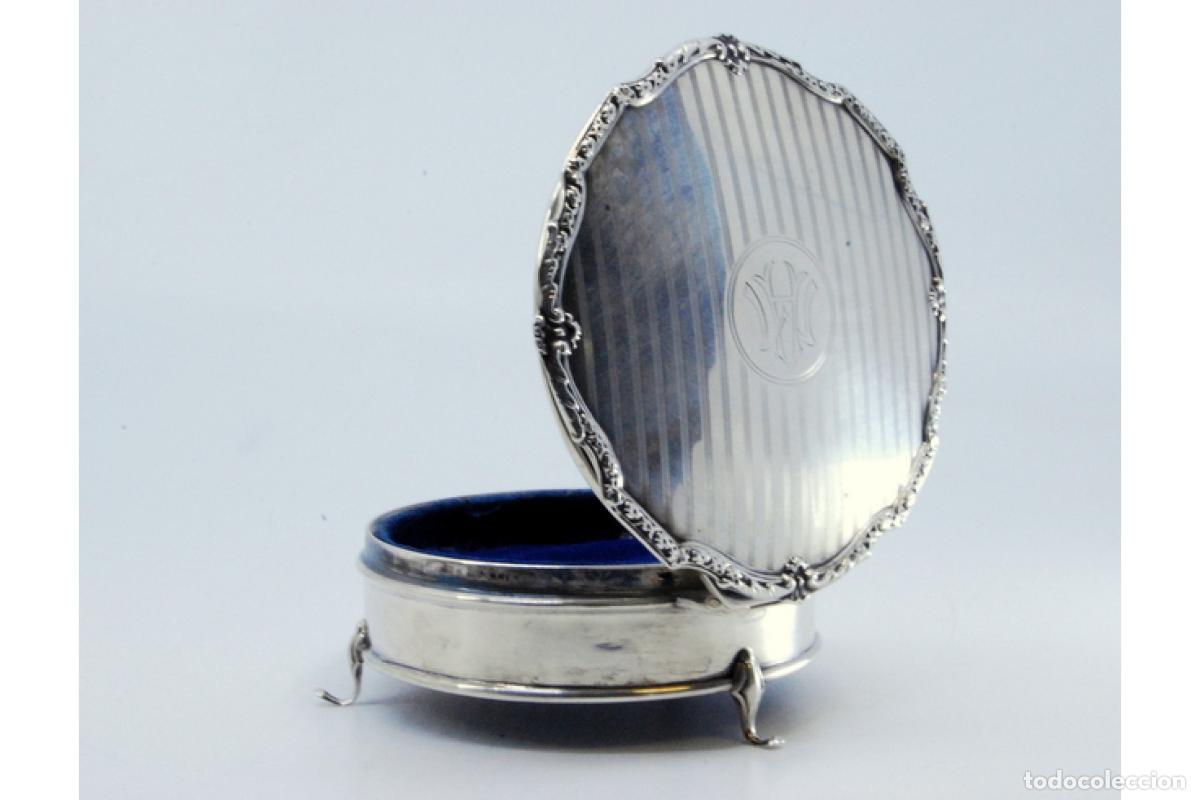 Antig&uuml;edades: Caja de joyer&iacute;a de plata - Foto 5