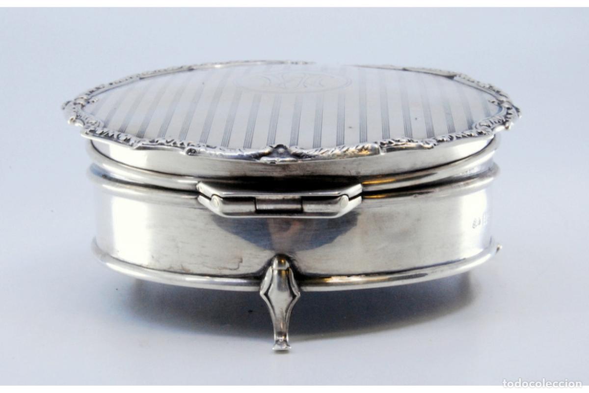 Antig&uuml;edades: Caja de joyer&iacute;a de plata - Foto 8