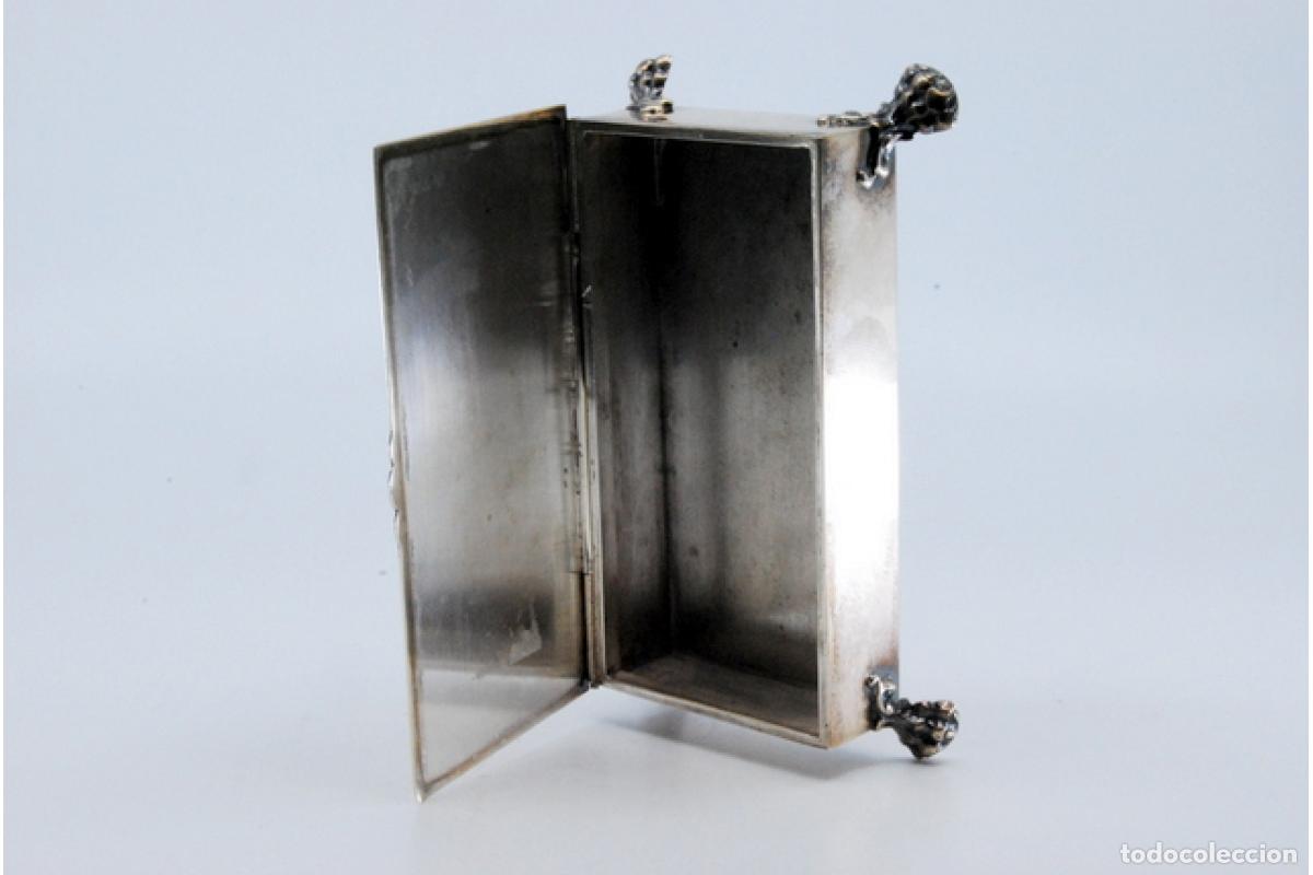 Antig&uuml;edades: Caja de joyer&iacute;a de plata - Foto 6