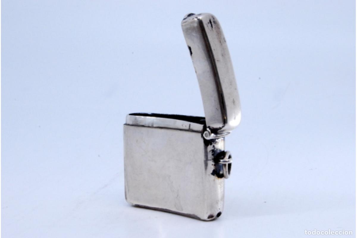 Antig&uuml;edades: Caja de cerillas de plata - Foto 6